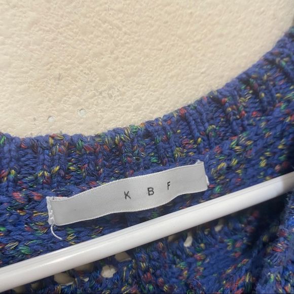 KBF Blue Crew Neck Sweater - Picture 2 of 2